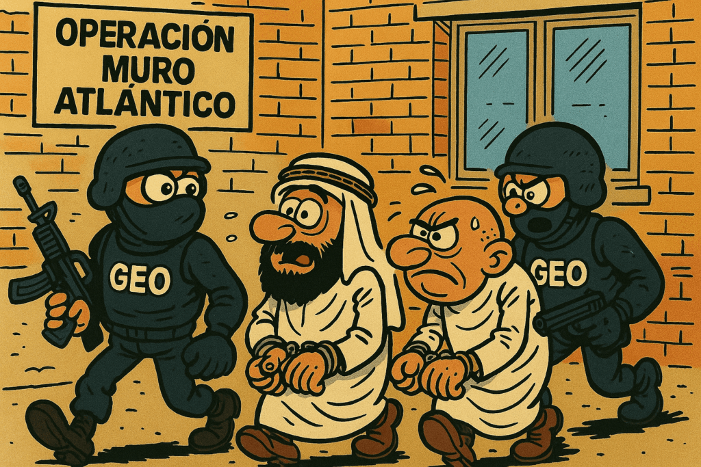 OPERACIÓN «MURO ATLÁNTICO»: la Policía corta la autopista de cayucos entre Marruecos y Canarias